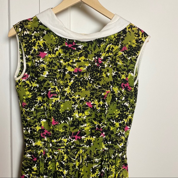 50’s Vintage Fit-and-Flare Swing Dress Perfect - Picture 8 of 13